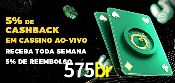 Promoções do cassino ao Vivo 575br